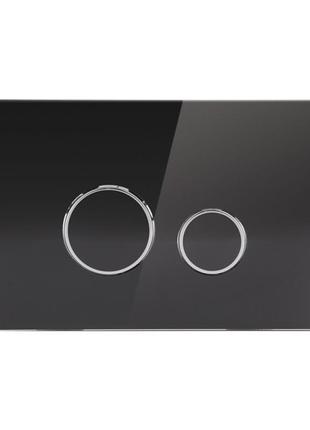 Панель смыва для унитаза qtap nest qt0111v1163gb