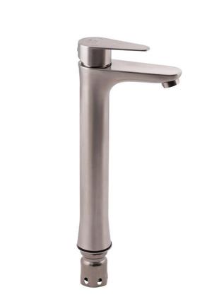 Смеситель для раковины lidz vida 001fh высокий (k35) ldvid001fhnks34955 nickel