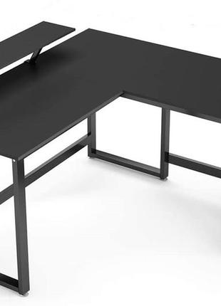 Кутовий стіл для комп'ютера, робочий письмовий стіл, кутові комп'ютерні столи для дому