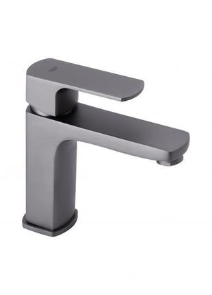Смеситель для раковины qtap lipno qtlipno1023101g graphite