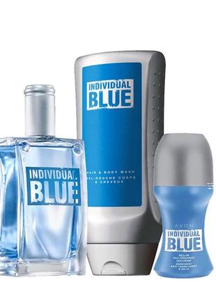 Individual blue набор для него avon индивидуал блу эйвон