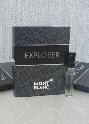 Montblanc explorer пробник для мужчин (оригинал)