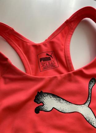 Оранжевий кораловий спортивний топ puma2 фото