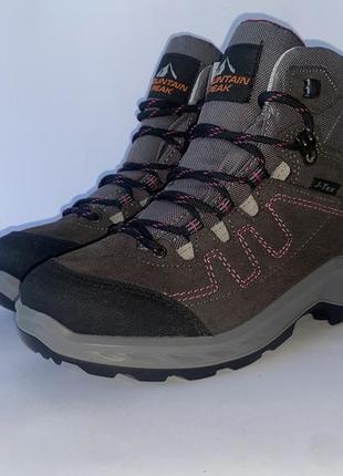 Черевики трекінгові mountain peak 38 (24,5 cм) оригінал