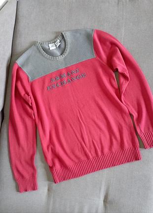 Актуальный реглан, свитер, кофта armani exchange