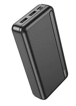 Power bank hoco j91a 20000 mah портативна батарея повербанк 2хusb black