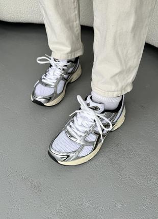 Женские кроссовки asics gel-1130 silver white brown 36-37-389 фото