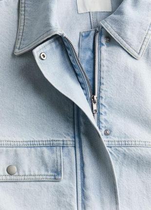 Неймовірна джинсова куртка, сорочка від h&m. преміум колекція.