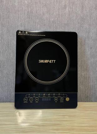 Индукционная электроплита одноконфорочная с керамическим покрытием ...