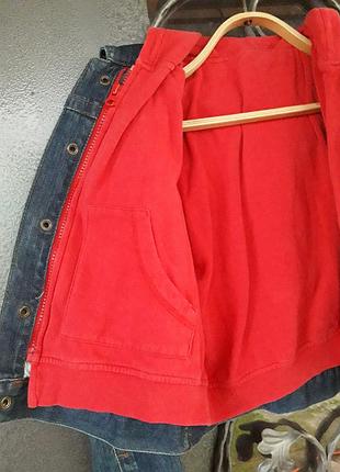 Куртка джинсовая,benetton,мальчик. 4