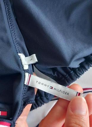 Tommy hilfiger модный фирменный спортивный раздельный купальник треугольные чашки на с-д6 фото