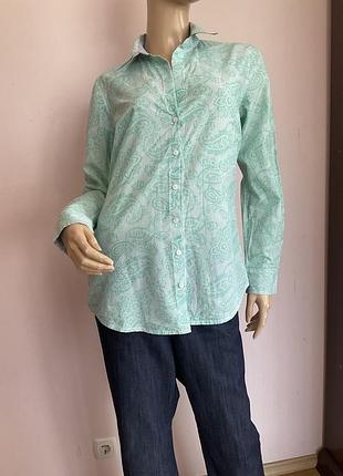 Фирменная качественная рубашка/ м/brend tommy hilfiger