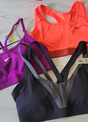 Спортивний топ спортбра nike adidas