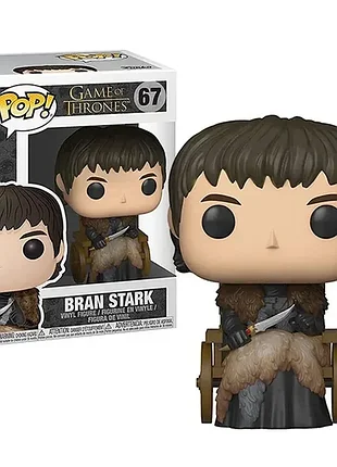 (489) funko pop game of thrones #67 bran stark doll action figure колекція моделей іграшок