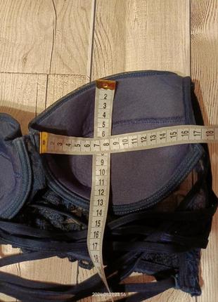 Мереживний подовжений бюстгальтер топ бюстье4 фото