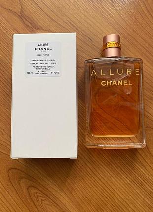 Chanel allure 100 ml тестер оригинала