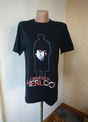 Sherlock футболка мерч rock неформат атрибутика шерлок1 фото