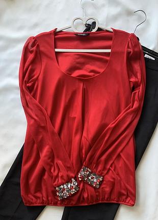 Блузка кофточка праздничная dunnes размер s/m