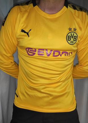 Спорт нова сток футбольна футболка puma borussia dortmund , evonik, opel, bvb 09.л