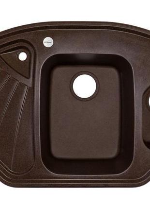 Гранітна мийка adamant consensus mokko-12