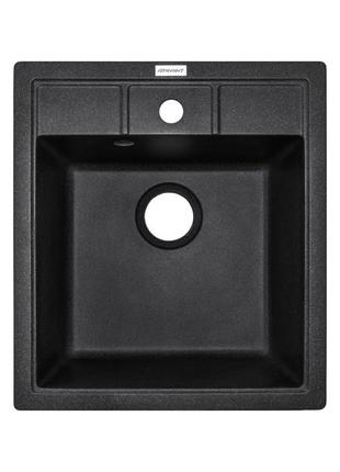 Гранітна плита, мийка adamant brick чорний-03