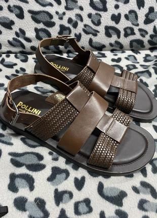 Сандалі чоловічі pollini італія