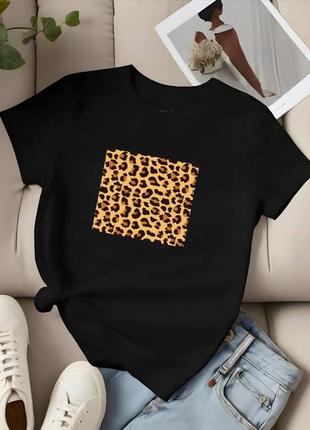 Классная базовая футболка 🐆 турецкий кулир хлопок (95%)