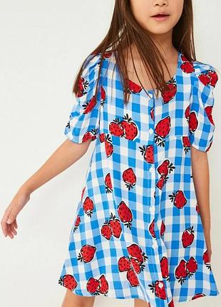 Сукня в полуниці next, zara