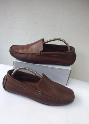 Hush puppies original mocassin  шкіряні мокасини 43