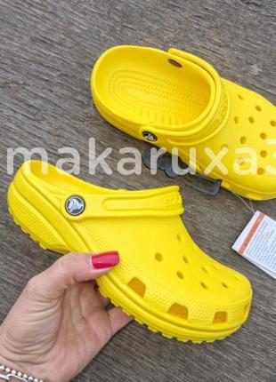 Классические сабо для детей и взрослых crocs classic m5w7-37/38