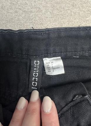 Джинсовая юбка м h&amp;m 5