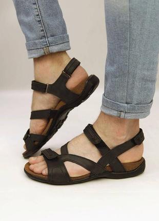 Сандалии мужские 583298 черные распродаж!!️2 фото