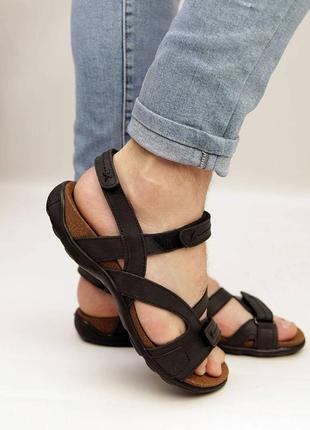 Сандалии мужские 583298 черные распродаж!!️7 фото