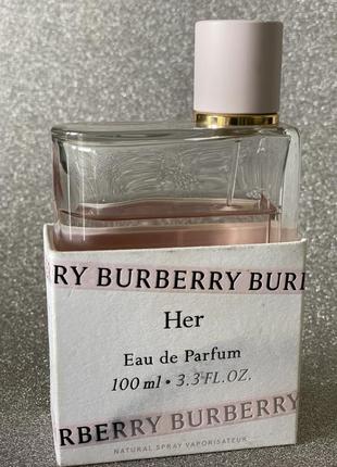 167071355 Burberry her eau de parfum 100 ml 2200 Burberry Pre Owned sheepskin panel skater skirt