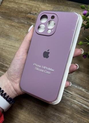 Чохол на iphone 14 pro max про макс квадратні борти на айфон silicone case full camera на apple