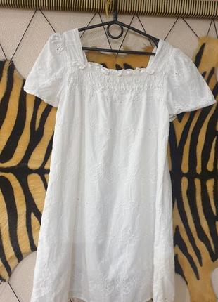 Платье белое primark