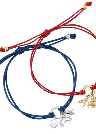 Парные браслеты league of legends rocklove solari & lunari bracelet set