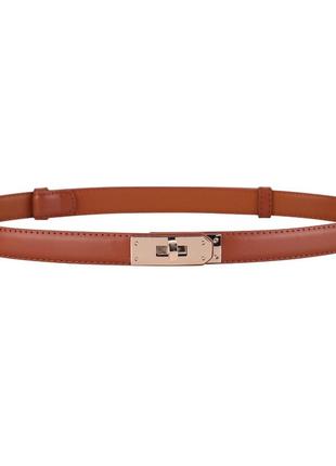 Жіночий ремні китай в брюки, ремінь золото рудий в стилі Chrono hermes kelly