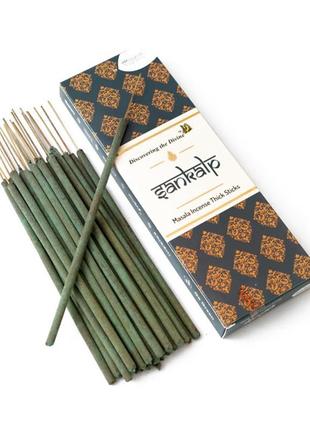 Ароматичні палички масальні санкальп (100 грамів) flourish sankalp, схвалення для медитації