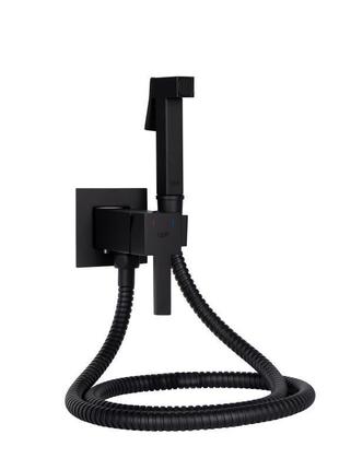 Набор для гигиенического душа qtap inspai-varius прямоугольный qt259710842859nb black matt
