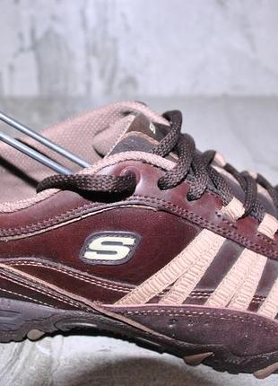 Skechers кроссовки коричневые 38 размер