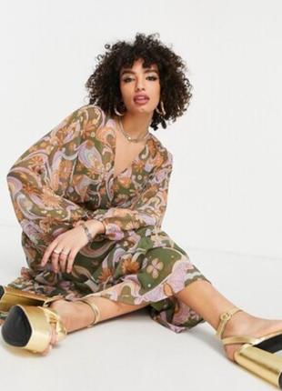 Красива довга сукня від asos