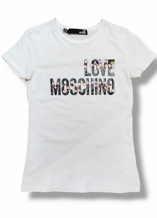 Футболка love moschino2 фото