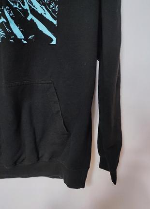 Худи кофта мужская черная man, размер l