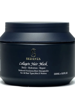 Маска для волосся sedanta collagen 500 мл [седанта]