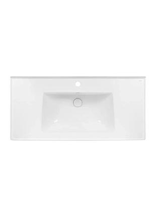 Раковина qtap albatross 5c 1000х480х210 white з донним клапаном qt01115100cw