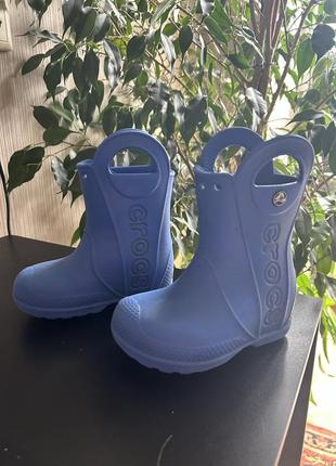 Crocs c7 резиновые сапоги