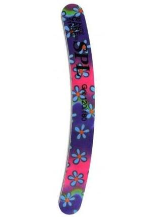 Пилочка для нігтів spl df-519 120/180 (4820125780191)