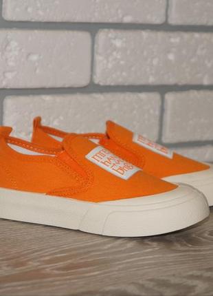 Сліпони дитячі помаранчеві (розміри: 32, 33, 34, 35, 36, 37)