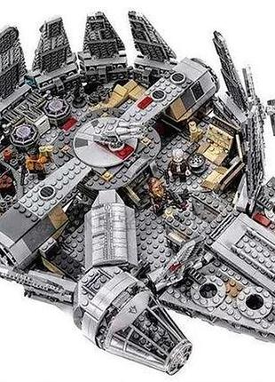 Наборы звездные войны конструктор лего сокол тысячелетия